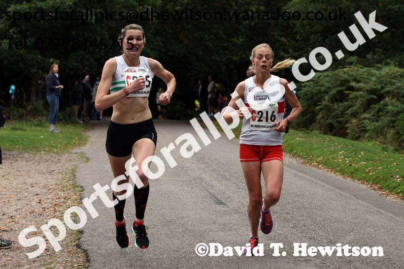 Senior womens 4 stage road relay, English National 6 and 4 Stage Road Relays, Sutton Park, Birmingham. Photo: David T. Hewitson/Sports for All Pics